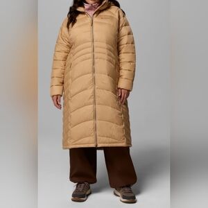 Columbia Women's Beige  Insulated Puffer Coat Plus Size 2XL
